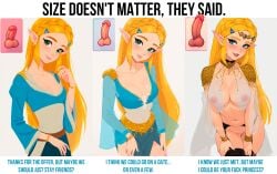 princess zelda from the legend of zelda by ultimate waifu project