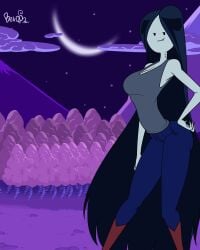 1girls 2025 2d 2d_animation adventure_time animated areolae artist_signature beady_eyes ber00 big_nipples bite_mark bite_mark_on_neck bite_marks black_hair blinking bouncing_breasts breast_expansion breast_growth breast_growth_(enlargement) breasts breasts_bigger_than_head breasts_bigger_than_torso cartoon_network cleavage closed_mouth clothed clothed_female cloud clouds crescent_moon fangs female female_only flashing flashing_breasts forest gigantic_breasts hammerspace hammerspace_breasts hand_on_hip heart hidden_buxom huge_breasts huge_nipples hyper hyper_areola hyper_areolae hyper_breasts hyper_nipples jeans lifting_shirt long_black_hair long_hair looking_at_viewer marceline marceline_abadeer marceline_the_vampire_queen mob_face moon mountains night night_sky nipples no_bra open_mouth shirt shirt_lift sleeveless_shirt solo solo_female tank_top top_heavy tree vampire vampire_girl very_long_hair wink winking_at_viewer yetig_gif_renaissance