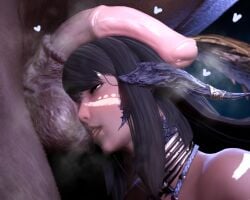 au ra from final fantasy by xaela enjoyer