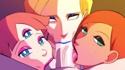 2d 2d_animation angle balls balls_sucking bigboi_(vampiranhya) blonde_hair blowjob divine_wine down_angle eliza_(vampiranhya) fellatio female lana_sofia_sanchez_perez_(vampiranhya) las_demoniacas_desventuras_de_vampiranhya licking_penis lilith_(vampiranhya) male mexican mexican_female no_sound oral red_hair short_video shorter_than_30_seconds sucking sucking_balls sucking_penis tagme vampiranhya_(artist) video