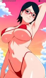 sarada uchiha from boruto: naruto next generations by sexyexxchi