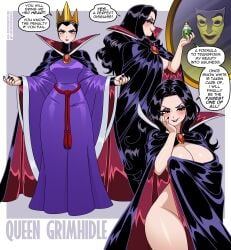 evil queen from disney by nico-neko