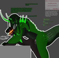 alien bara c0ckstrings claws dialogue english_text faceless_male gay green_body horns long_hair loving_sex male/male male_penetrating_male motion_lines narrator_(tds) request roblox roblox_game robloxian self_upload size_difference spikes strawpage_request tagme tail text top_hat tower_defense_simulator yaoi