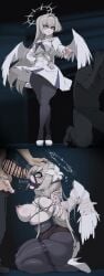 1boy 1boy1girl 1girl1boy 1girls abducted absurd_resolution absurdres ameng ameng_(katena1990) arms_behind_back ass bad_end bad_ending balls bangs before_and_after before_rape big_breasts blowjob blue_archive bondage bondage_gear bound bound_arms bound_legs breasts captive captured censor_bar censored censored_genitalia censored_penis clamped_nipples clamped_tongue clamps cock defeated dick erect_penis erection erotic exposed_breasts eyeliner eyes_wide_open female female/male female_focus femsub fetish firearm firegun forced frogtie frogtied gag gagged gun gun_pointing gunpoint harness harness_gag head_grab headgear headwear heels helpless high_heels high_quality high_resolution hires hostage instant_loss_2koma kidnapped kinky leather_straps lingerie lingerie_panties long_hair looking_at_captor male male/female muffled_moan muffled_noise nagisa_(blue_archive) nipple_clamps nipples nose_hook nylons open_mouth open_mouth_gag oral oral_sex panties pantyhose penis penis_against_nose penis_on_nose peril petite petite_body petite_female piercing pistol pointing_with_gun predicament predicament_bondage rape raped raped_female restrained reverse_prayer ring_gag ripped_clothing rope rope_bondage ropes sex_slave sexy skindentation slave slavegirl smell smelly smelly_penis steam steaming steamy steamy_penis straps submissive submissive_female tagme text thick_ass thick_thighs thighs tight_clothing tongue tongue_clamp tongue_out turn_of_events turned_submissive turned_tables underwear unseen_character unseen_face unseen_male unseen_male_face veiny_penis very_long_hair vulnerable weapon wings