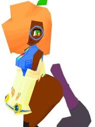 <1_second_video 1girls 3:4 3d animated ass_shake assjob bent_over bottomless citrusoft-chan dark-skinned_female dildo glasses horsecock jimseh2838 labcoat long_sleeves loop low_poly notsawl orange_hair original_character shorter_than_10_seconds solo_female tagme vertical_video vest video