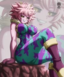 mina ashido from my hero academia by suture art