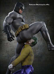 2boys 3d 3d_(artwork) alfpablo alfpablo_(artist) ass ass_in_face ass_on_face ass_worship batman batman_(series) biceps bodysuit bondage bubble_ass bubble_butt butt butt_in_face butt_worship clothed dc dc_comics domination facesitting forced gay green_hair joker male male_only malesub muscle muscle_butt muscles muscular muscular_butt muscular_legs muscular_male muscular_thighs pecs rope skin_tight skin_tight_suit skintight skintight_bodysuit skintight_suit spandex tied_up tight tight_bodysuit tights turning_head yaoi