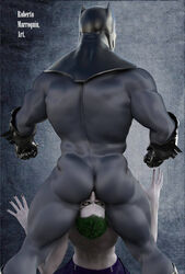 2boys 3d 3d_(artwork) alfpablo alfpablo_(artist) ass ass_in_face ass_on_face batman batman_(series) biceps big_muscles bodysuit bondage bubble_ass bubble_butt butt butt_in_face clothed dc dc_comics domination facesitting forced gay green_hair joker male male_only malesub muscle muscle_butt muscles muscular muscular_butt muscular_legs muscular_male muscular_thighs pecs rope skin_tight skin_tight_suit skintight skintight_bodysuit skintight_suit slave spandex tagme tied_up tight tight_bodysuit tights turning_head yaoi