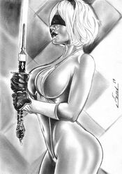 yorha 2b from nier by ed benes studio