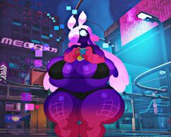 artist_request big_ass big_breasts big_nipples big_thighs female_focus female_only fortnite tarr_(fortnite) vaperwave-body