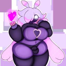 1futa artist_request balls big_breasts big_nipples breasts bulge clothed clothing flaccid fortnite futa_only futanari happy humanoid mostly_nude panties penis solo source_request standing tarr_(fortnite) thick_thighs vaperwave_body wide_hips