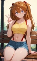 asuka langley sohryu from neon genesis evangelion