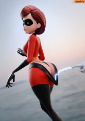 3d big_ass big_butt breasts brown_hair elastigirl helen_parr medium_breasts milf mother panties smitty34 superheroine syndrome the_incredibles thick_thighs thigh_highs thong tight_clothing undressing wide_hips