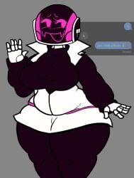 daft_punk fangs gray_background jabibi minecraft robot tagme wboybuckwheat_(artist) wide_hips