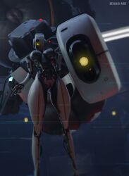 glados from portal (series) by zekko art