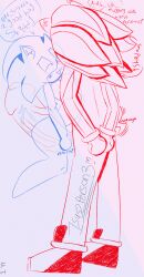 1sus2person3 2male 2males anthro anthropomorphic big_penis flustered flustered_male gay hedgehog hedgehog_boy hedgehog_humanoid hedgehogs homo homosexual huge_cock hyper_genitalia hyper_penis lgbt lgbtq lgbtq+ rubbing_penis shadonic shadow_the_hedgehog shy shy_male sitting_on_penis size_difference sonadow sonic_(series) sonic_the_hedgehog sonic_the_hedgehog_(series) tail_motion tail_wag tail_wagging talking text text_bubble wagging_tail what words writing