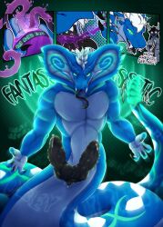 2_penises 4_fingers absurd_res aktiloth aktiloth_(character) animal_genitalia animal_penis anthro apode black_penis blue_body bodily_fluids claws clothed clothed/nude clothed_anthro clothing comic draconcopode dragon drinking drinking_potion english_text erection fangs fingers forked_tongue fur genital_fluids genital_slit genitals green_eyes hair hemipenes hi_res holding_object hybrid hypnosis knot knotted_penis leaking_precum legless liquid markings meme mid_transformation mind_control multi_genitalia multi_penis mythological_creature mythological_scalie mythology naga nude owo_whats_this penis potion potion_bottle potion_label precum precum_on_penis pupils rattle reptile scalie scientific_experiment scientist serpentine sinecurve_(character) slit_pupils snake snake_hood species_transformation teeth text tongue tongue_out transformation transformation_potion transformation_through_magic white_body white_fur white_hair