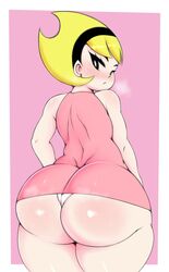 1girls ass blonde_hair butt butt_crack cartoon_network clothed clothing mandy mandy_(billy_and_mandy) saltyxodium solo solo_female the_grim_adventures_of_billy_and_mandy