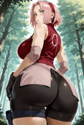 sakura haruno from naruto by robosusensei