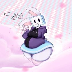 1girls artist_signature big_breasts breasts chubby_female clothed huge_ass huge_thighs melanie_(regretevator) regretevator roblox roblox_game short_skirt shortstack source_request tagme tagme_(artist) thick_thighs thighs