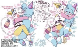 6_hours_of_sex dandy's_world ejaculation feline fun_partygoer_goob furry goob_(dandy's_world) gums inbreeding inbreeding_risk incest incest_(lore) killing_floor_2 pastel_paper_scraps scraps_(dandy's_world)