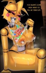 toy chica (fnaf) from five nights at freddy's by pinkius