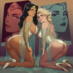 diana of themyscira from dc by phophopho