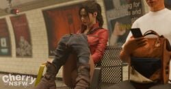claire redfield from capcom by cherrynsfw