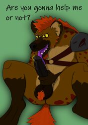 absurd_res anthro autofellatio balls big_balls big_penis cum dripping erection furry genital_piercing gnoll gnorr hi_res huge_cock humanoid_penis hyaenaid hyaenid male male_only mammal masturbation nude oral oral_masturbation partialy_clothed penile penile_masturbation penis penis_piercing piercing precum prince_albert_piercing saliva solo spotted_hyena spreading uncut