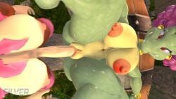 1futa 1girls 3d animated anthro crocodile dixie_kong donkey_kong_(series) female female_penetrated futa_on_female futadom futanari hi_res kalypso kremling monkey monkey_girl no_sound scalie silvertilver silvertilver_(4lifebunger) tagme video yuri