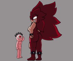 animated anthro balls futanari gif naked_female naked_male original_character size_difference xenophanesa