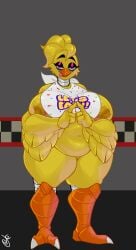 chica (fnaf) from five nights at freddy's by dustyjcircus