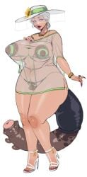 2019 anus_tail areola areola_bulge aroused asa_(teng_zi) big_areola big_breasts big_clitoris big_nipples blonde_hair blush breasts brown_skin cleavage clitoris clitoris_piercing convenient_censoring dark-skinned_female dark_areola dark_nipples dark_skin dated excessive_precum female female_focus gilf granny grey_hair hand_on_hip happy_trail heavy_blush hips horns light-skinned_female light_skin loincloth long_nipples mole narrowed_eyes nipple_bulge nipple_piercing nipples old old_woman original painted_nails pale-skinned_female pale_skin perky_breasts piercing pink_skin platinum_blonde_hair plump_labia ponytail precum precum_drip pubic_hair pubic_tattoo puffy_areola pussy sagging_breasts saggy_breasts scars sheath smile stomach_tattoo tail tail_genitals tail_of_desire tail_pussy tan-skinned_female tan_skin tattoo tentacle tentacle_tail thick_thighs thighs thong torpedo_breasts white_hair wide_hips