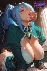 aqua (konosuba) from kono subarashii sekai ni shukufuku wo! by deurahh