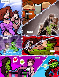 1boy 1boy1girl 1girls big_ass big_breasts big_thighs breasts couple couple_(romantic) curvaceous curvy curvy_figure digital_media_(artwork) female green-skinned_female green_body green_hair green_skin hips hourglass_figure huge_ass huge_breasts huge_thighs hulk_(series) jennifer_walters large_ass large_breasts large_female large_thighs legs light-skinned_male light_skin macro macro_female male male/female marvel marvel_comics mature mature_female peter_parker she-hulk slim_waist spider-man spider-man_(series) straight thick thick_hips thick_legs thick_thighs thighs vadarts voluptuous waist wholesome wide_hips wide_thighs
