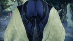 3d 3d_model amonsrule ass bent_over big_ass blue_skin innie_pussy pussy video_game video_games warframe warframe_captura_adventures warframetenno wisp_(warframe)