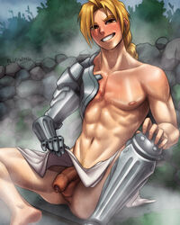 edward elric from fullmetal alchemist by bludwing