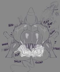 2024 absurd_res anthro ass balls begging_for_more big_balls big_penis biped bodily_fluids cofficremer cum cum_in_vagina cum_inside dialogue duo ear_piercing ear_ring ejaculation english_text exclamation_point feet female generation_1_pokemon generation_6_pokemon genital_fluids genitals glans goodra heart_symbol hi_res huge_balls humanoid_genitalia humanoid_penis impregnation intersex_(lore) lying male male/female nintendo on_back on_ground ovum penetration penile penile_penetration penis piercing pikachu pokemon pokemon_(species) profanity ring_piercing sabi_(cofficremer) sex sound_effects sperm_cell tail text vaginal_penetration vein veiny_penis