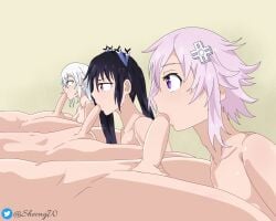 3boys 3girls black_hair black_heart black_heart_(neptunia) blowjob blowjob_pov blue_eyes dick hentai neptune_(neptunia) neptunia_(series) noire nsfw penis penis_in_mouth pink_hair purple_eyes red_eyes sheong_wong white_hair