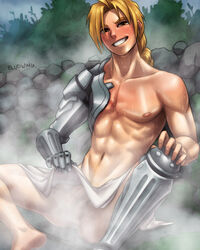 edward elric from fullmetal alchemist by bludwing