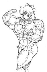 abs biceps big_breasts big_muscles bishoujo_senshi_sailor_moon breasts female huge_breasts huge_muscles large_breasts large_muscles muscles muscular muscular_arms muscular_female muscular_legs muscular_thighs pecs rssam000 sailor_venus