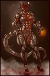 1girls abs alien anthro b9tribeca breasts dark-skinned_female demon_girl doom extreme_muscles looking_at_viewer muscular_female olivia_pierce_(doom) tagme thick_thighs thigh_gap wide_hips