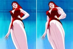 bishoujo_senshi_sailor_moon clothing dress edit female hair long_hair red_hair rssam000 screenshot_edit