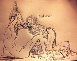 bondage camera cioccolata diavolo jojo's_bizarre_adventure joka_(artist) male_only oasis_(jjba) secco vento_aureo