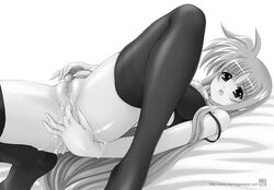 anal_fingering auto_anal_fingering auto_fingering bottomless bra bra_pull censored fate_testarossa fingering hair kamogawa_tanuki lingerie long_hair lying lyrical_nanoha mahou_shoujo_lyrical_nanoha mahou_shoujo_lyrical_nanoha_strikers masturbation nipples pussy pussy_juice solo spread_legs strap_slip thighhighs underwear url vibrator website