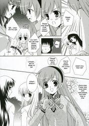 comic hikari_konohana strawberry_panic tsubomi_okuwaka yaya_nanto