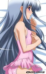 anzelotte ass bed blush erect_nipples flat_chest night_wizard tagme very_long_hair