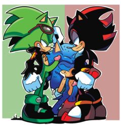 balls bound gay kingraam oral penis rape scourge_the_hedgehog shadow_the_hedgehog sonadow sonic_(series) sonic_the_hedgehog threesome yaoi