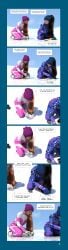freezing fur_scarf hair_fetish hairjob hairjob_heaven ski_suit tickle_torture tickling