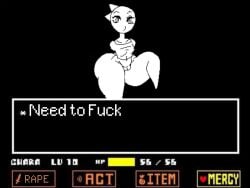 huge_ass kitty_(under(her)tail) monster_kid pixel_art small_breasts undertale useless_clothing